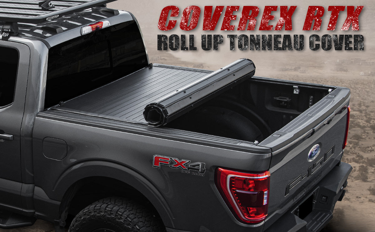 Armordillo 2016-2022 GMC Canyon CoveRex RTX Series Roll Up Truck Bed Tonneau Cover (6' Bed)