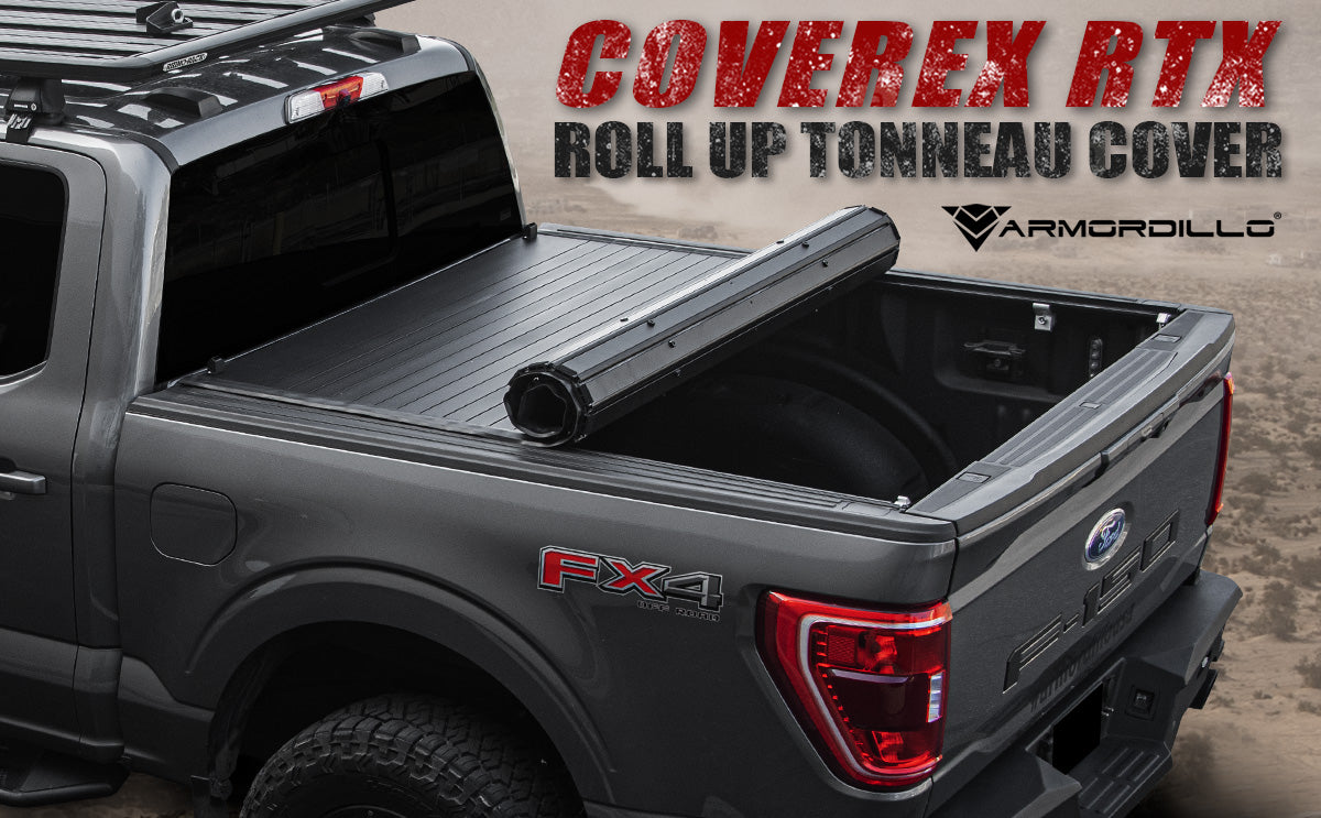 Armordillo 2004-2012 GMC Canyon CoveRex RTX Series Roll Up Truck Bed Tonneau Cover (5' Bed)