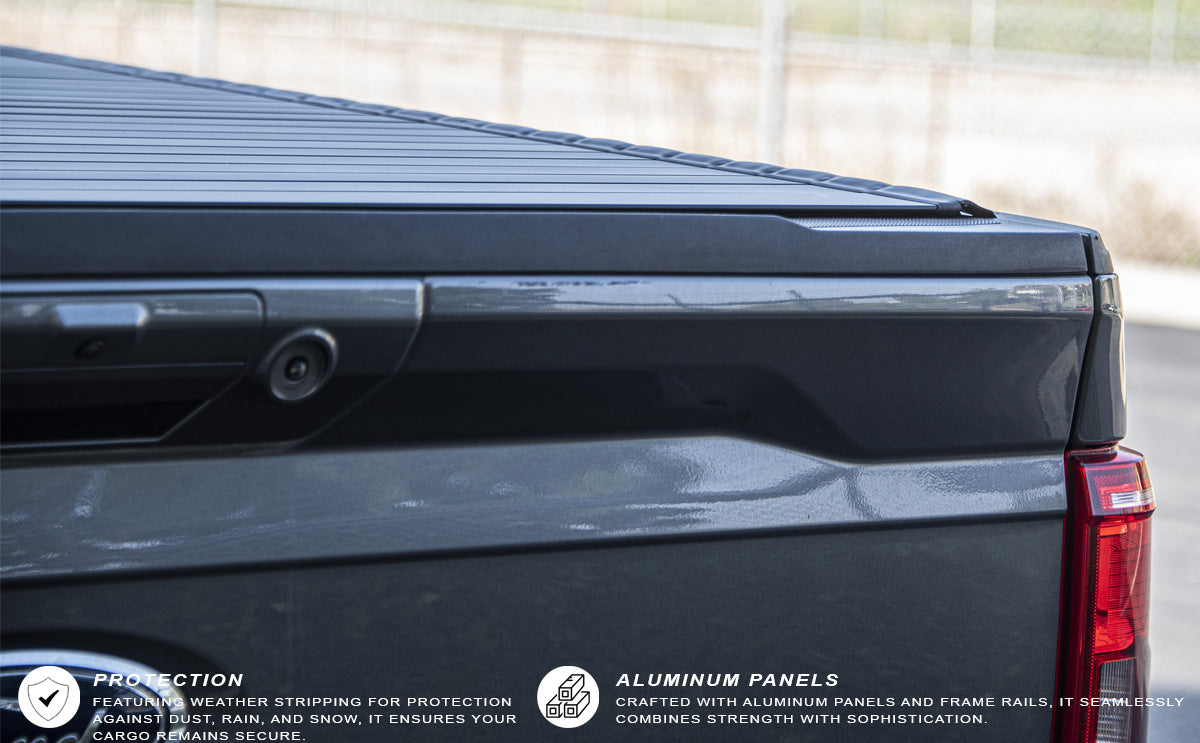 Armordillo 2004-2014 Ford F-150 Styleside CoveRex RTX Series Roll Up Truck Bed Tonneau Cover (6.5' Bed)