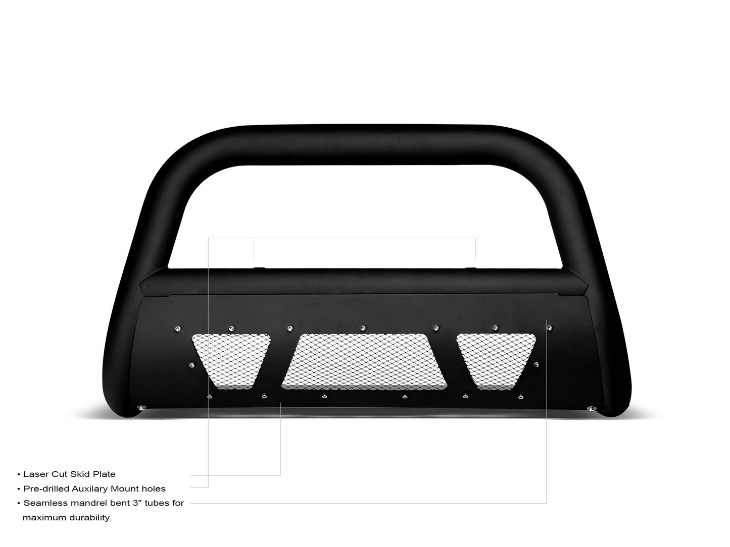 Armordillo 2019-2023 Ford Ranger MS Bull Bar - Matter Black