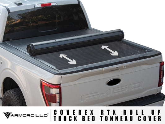 Armordillo 2004-2012 GMC Canyon CoveRex RTX Series Roll Up Truck Bed Tonneau Cover (5' Bed)