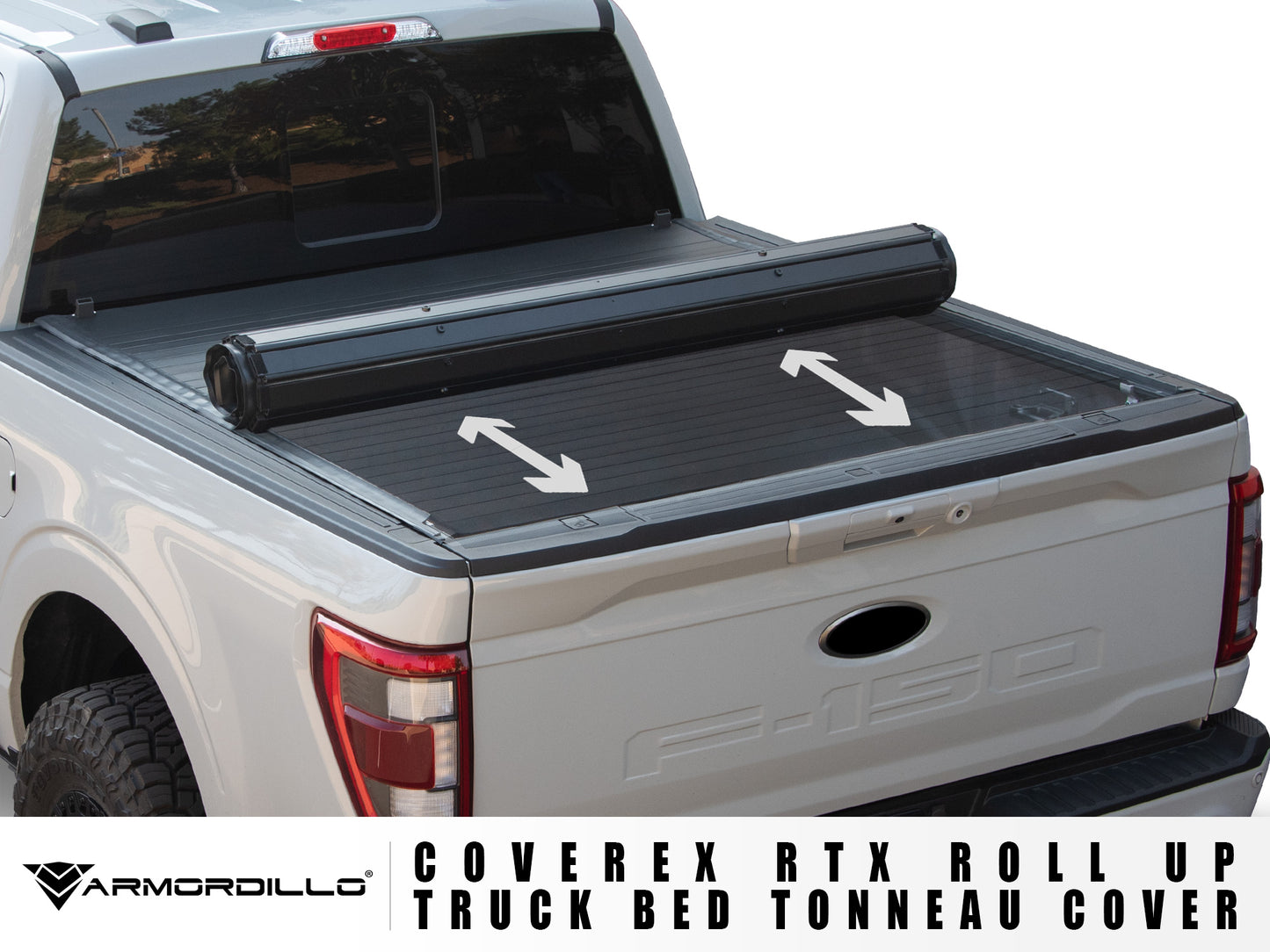 Armordillo 2022-2024 Nissan Frontier CoveRex RTX Series Roll Up Truck Bed Tonneau Cover (6' Bed)