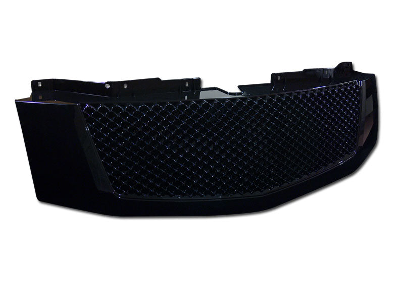 Armordillo 2007-2014 Cadillac Escalade Mesh Grille Gloss Black - Armordillo USA by I3 Enterprise Inc. 