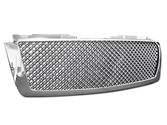 Armordillo 2007-2014 Chevy Avalanche Mesh Grille Chrome - Armordillo USA by I3 Enterprise Inc. 