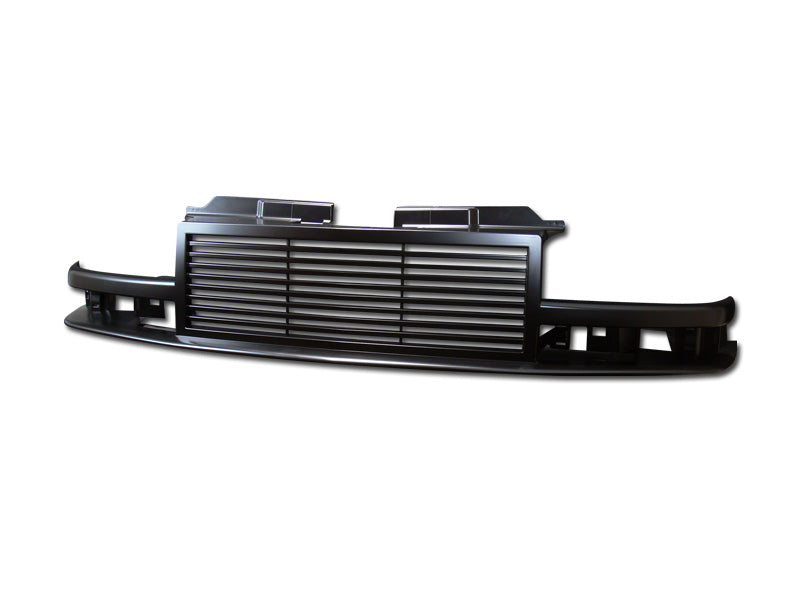 Armordillo 1998-2004 Chevy Blazer Horizontal Grille Gloss Black - Armordillo USA by I3 Enterprise Inc. 