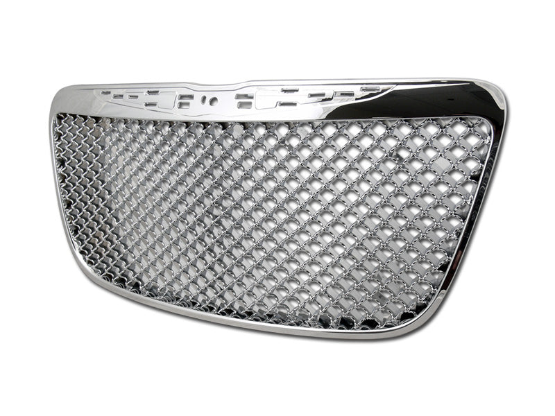 Armordillo 2011-2014 Chrysler 300/300C Mesh Grille Chrome - Armordillo USA by I3 Enterprise Inc. 