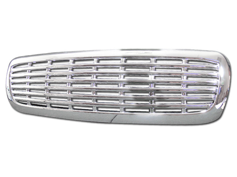 Armordillo 1997-2004 Dodge Dakota Horizontal Grille Chrome - Armordillo USA by I3 Enterprise Inc. 