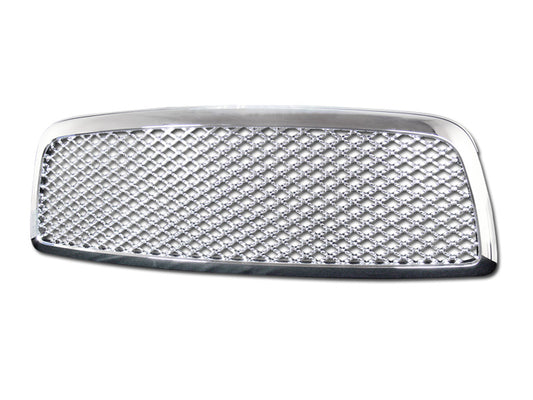 Armordillo 2009-2012 Dodge Ram 1500 Excl. Mega Cab Mesh Grille Chrome - Armordillo USA by I3 Enterprise Inc. 