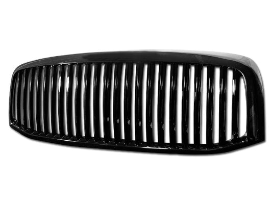 Armordillo 2006-2008 Dodge Ram 1500 Vertical Grille Gloss Black - Armordillo USA by I3 Enterprise Inc. 