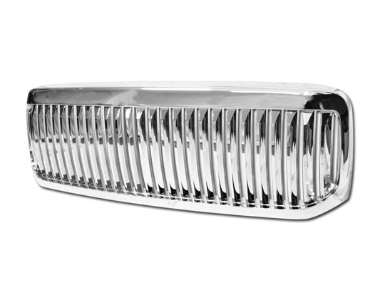 Armordillo 2000-2004 Ford Excursion Vertical Grille Chrome - Armordillo USA by I3 Enterprise Inc. 