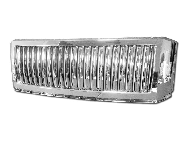 Armordillo 2007-2014 Ford Expedition Vertical Grille Chrome - Armordillo USA by I3 Enterprise Inc. 