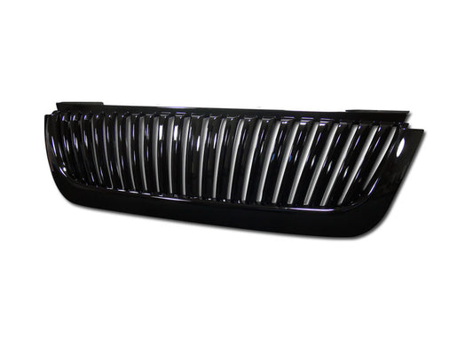 Armordillo 2002-2005 Ford Explorer Vertical Grille Gloss Black - Armordillo USA by I3 Enterprise Inc. 