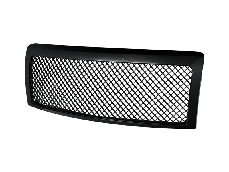 Armordillo 2009-2014 Ford F-150 Mesh Grille Gloss Black - Armordillo USA by I3 Enterprise Inc. 