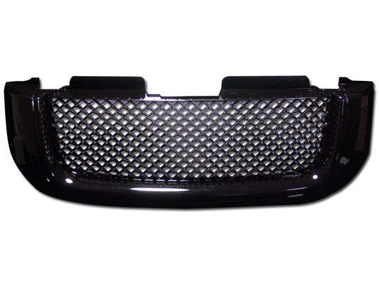 Armordillo 2002-2009 GMC Envoy XL Mesh Grille Gloss Black - Armordillo USA by I3 Enterprise Inc. 