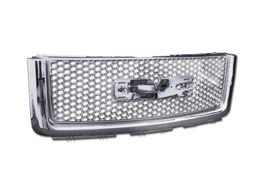 Armordillo 2007-2013 GMC Sierra 1500 OE - Denali Style Grille Chrome - Armordillo USA by I3 Enterprise Inc. 