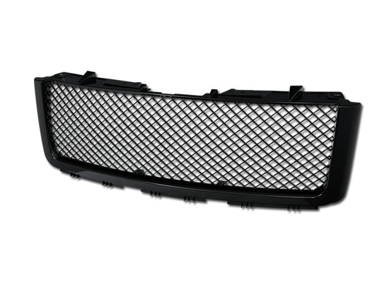 Armordillo 2007-2013 GMC Sierra 1500 Mesh Grille Gloss Black - Armordillo USA by I3 Enterprise Inc. 