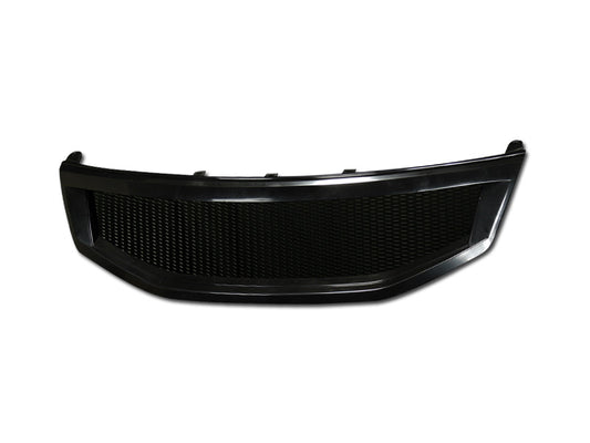 Armordillo 2011-2012 Honda Accord Sedan Mesh Grille Gloss Black - Shell - Armordillo USA by I3 Enterprise Inc. 