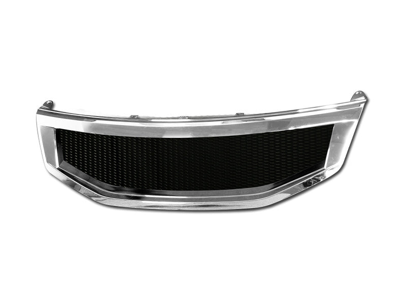 Armordillo 2011-2012 Honda Accord Sedan Mesh Grille Chrome - Shell - Armordillo USA by I3 Enterprise Inc. 