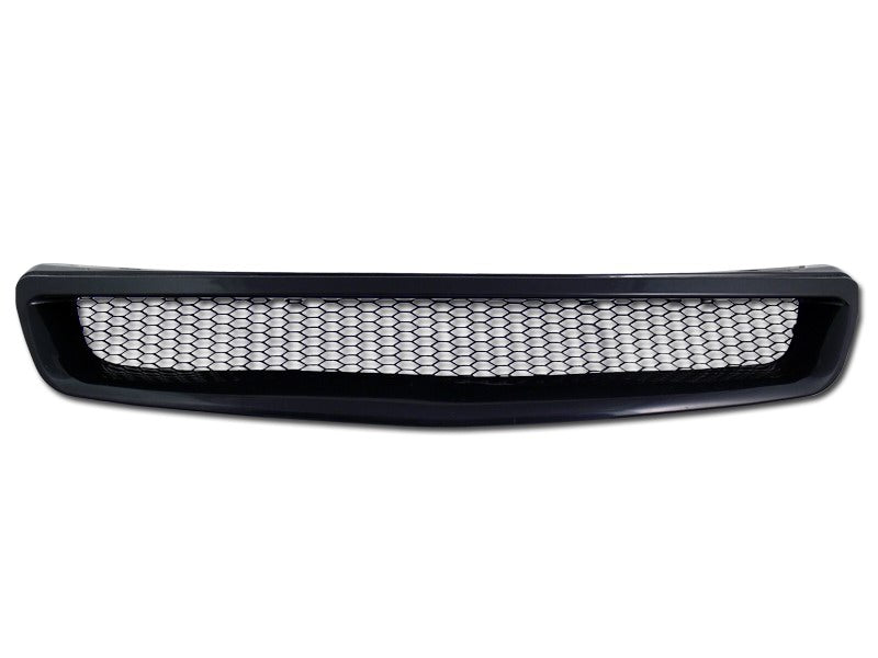 Armordillo 1999-2000 Honda Civic Mesh Grille Gloss Black - Armordillo USA by I3 Enterprise Inc. 