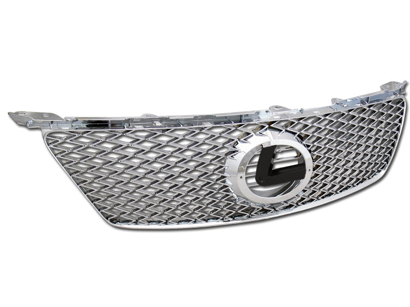 Armordillo 2006-2008 Lexus IS250/IS350 Excl. IS-F OE - Style Grille Chrome - Armordillo USA by I3 Enterprise Inc. 