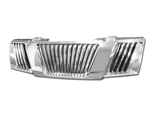 Armordillo 2005-2008 Nissan Pathfinder Vertical Grille Chrome - Armordillo USA by I3 Enterprise Inc. 