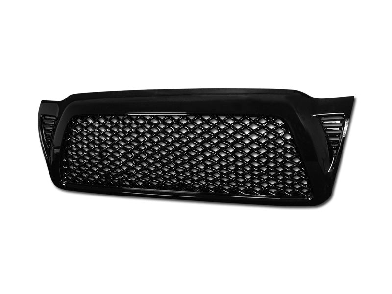 Armordillo 2005-2011 Toyota Tacoma Mesh Grille Gloss Black - Armordillo USA by I3 Enterprise Inc. 