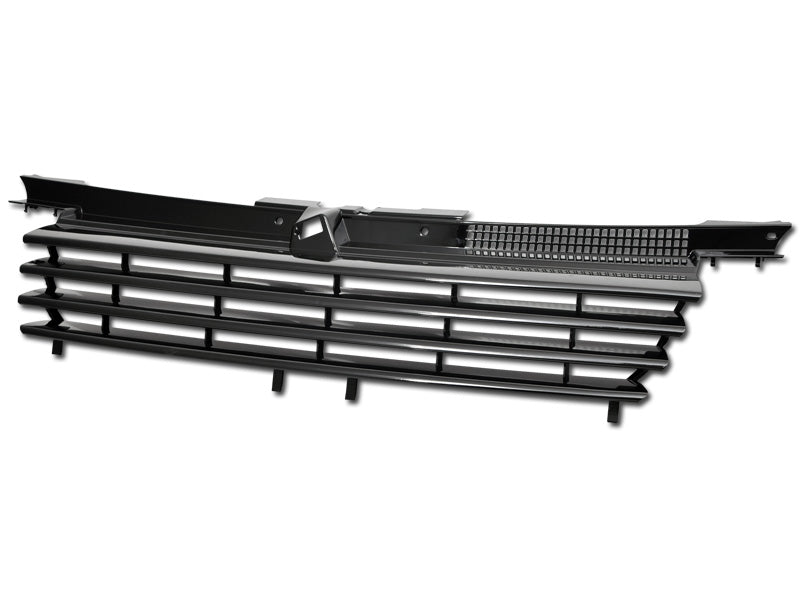 Armordillo 1999-2004 Volkswagen Jetta Horizontal Grille Gloss Black - Armordillo USA by I3 Enterprise Inc. 