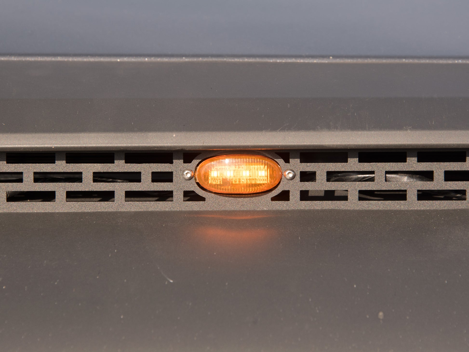 Armordillo 2014-2020 Toyota Tundra Hood Insert W/Smoke Lights - Armordillo USA by I3 Enterprise Inc. 