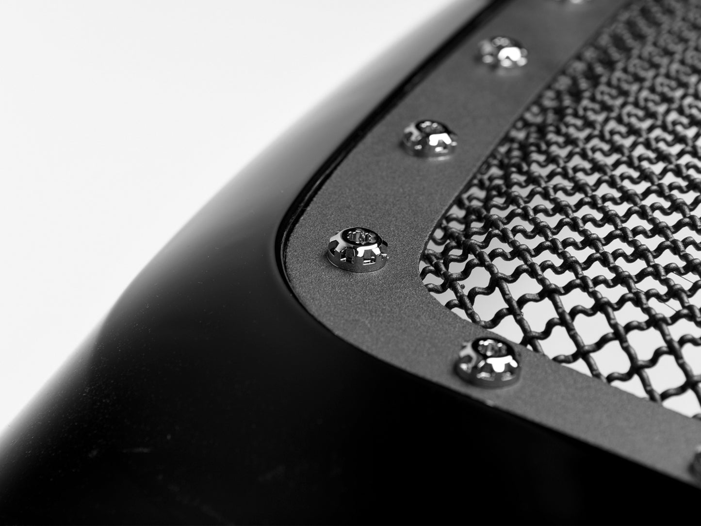 Armordillo 2006-2008 Dodge Ram 1500 Studded Mesh Grille - Gloss Black - Armordillo USA by I3 Enterprise Inc. 