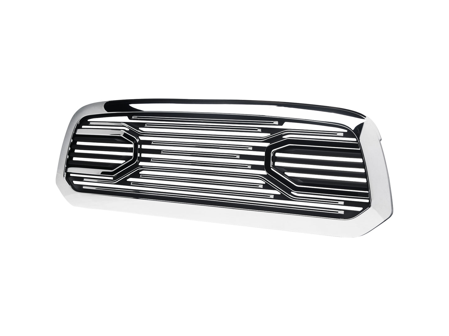 Armordillo 2013-2018 Dodge Ram 1500 OE Style Grille - Chrome - Armordillo USA by I3 Enterprise Inc. 