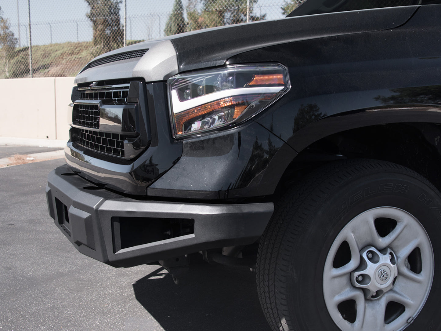 Armordillo RP Bumper For 2014-2020 Toyota Tundra - Matte Black - Armordillo USA by I3 Enterprise Inc. 