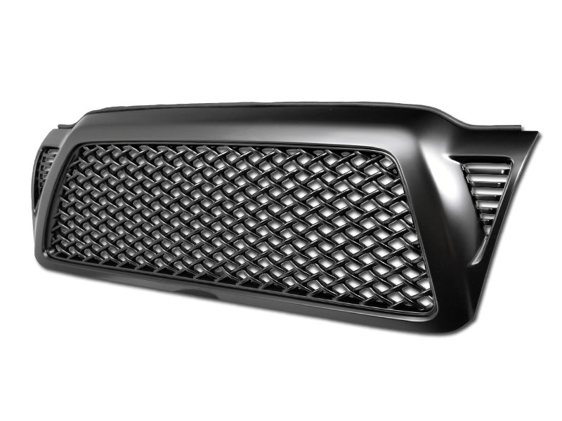 Armordillo 2005-2011 Toyota Tacoma Mesh Grille Matte Black - Armordillo USA by I3 Enterprise Inc. 