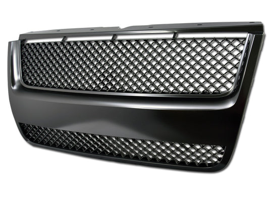 Armordillo 2007-2010 Ford Explorer Sport Trac Mesh Grille Matte Black - Armordillo USA by I3 Enterprise Inc. 