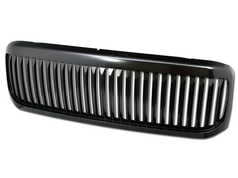 Armordillo 2000-2004 Ford Excursion Vertical Grille Matte Black - Armordillo USA by I3 Enterprise Inc. 