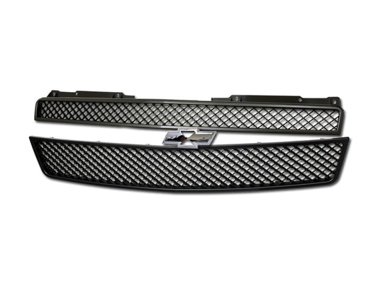 Armordillo 2007-2014 Chevy Tahoe Mesh Grille Matte Black - Armordillo USA by I3 Enterprise Inc. 