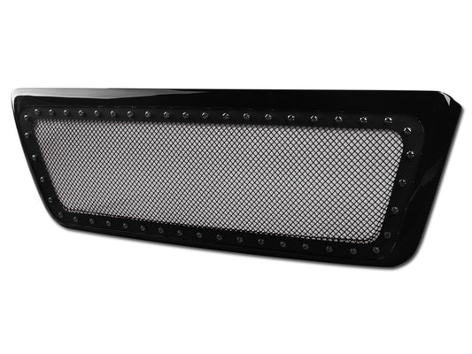 Armordillo 2004-2008 Ford F-150 Studded Mesh Grille Black - Armordillo USA by I3 Enterprise Inc. 