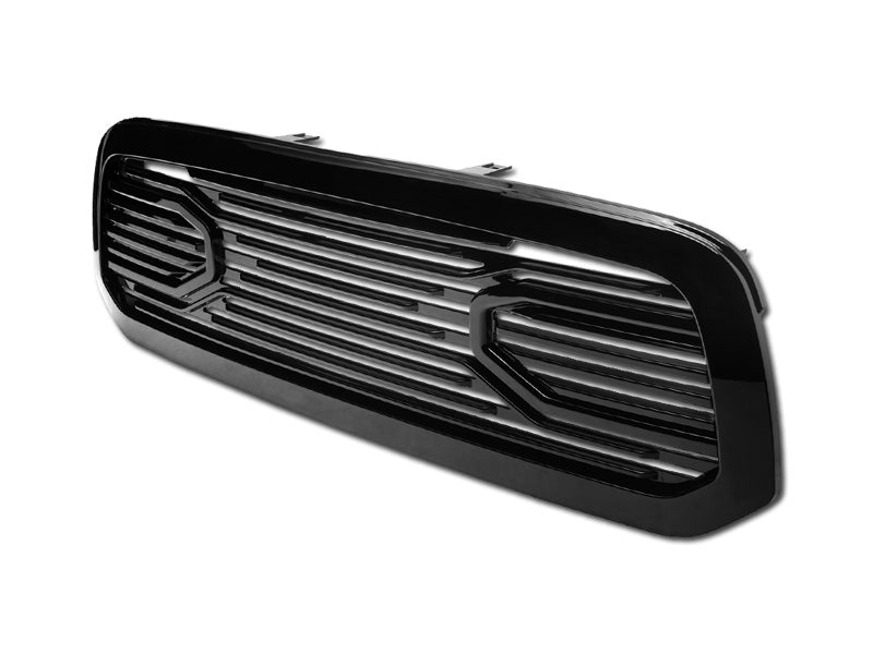 Armordillo 2013-2018 Dodge Ram 1500 OE-Style Grille Gloss Black - Armordillo USA by I3 Enterprise Inc. 