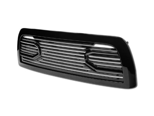 Armordillo 2010-2018 Dodge Ram 2500/3500/4500/5500 OE-Style Grille Gloss Black - Armordillo USA by I3 Enterprise Inc. 