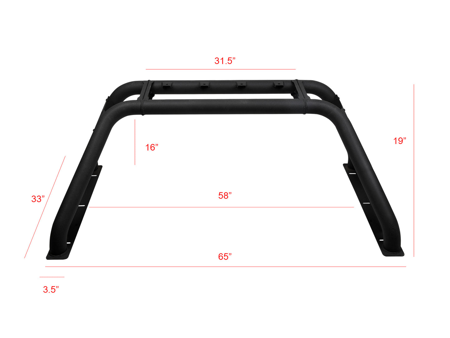 Armordillo CRB Chase Rack For Mid Size Trucks