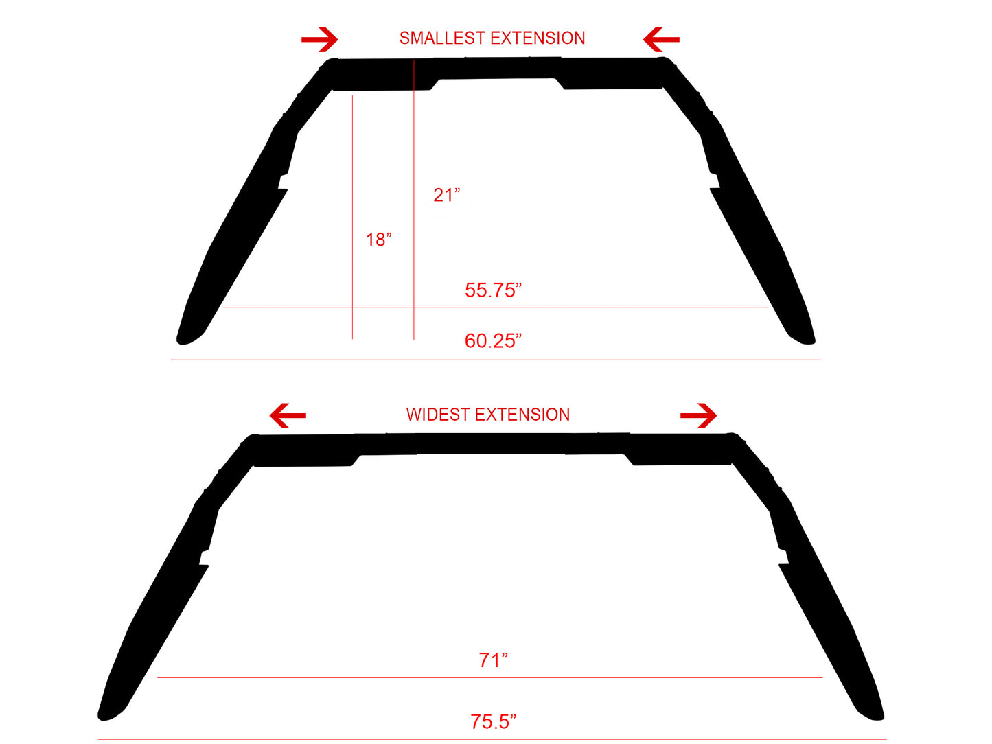 Armordillo CRZ Chase Rack For Full Size Trucks