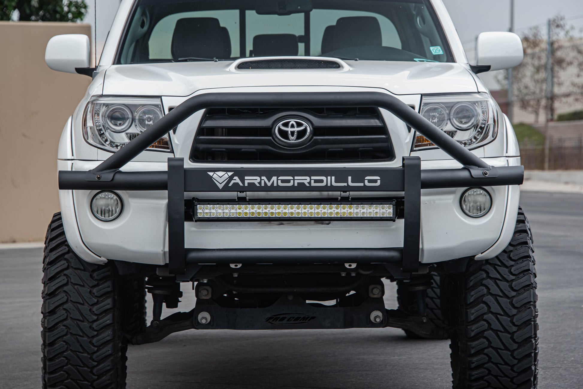 Armordillo 2005-2015 Toyota Tacoma AR Pre-Runner Guard - Matte Black - Armordillo USA by I3 Enterprise Inc. 