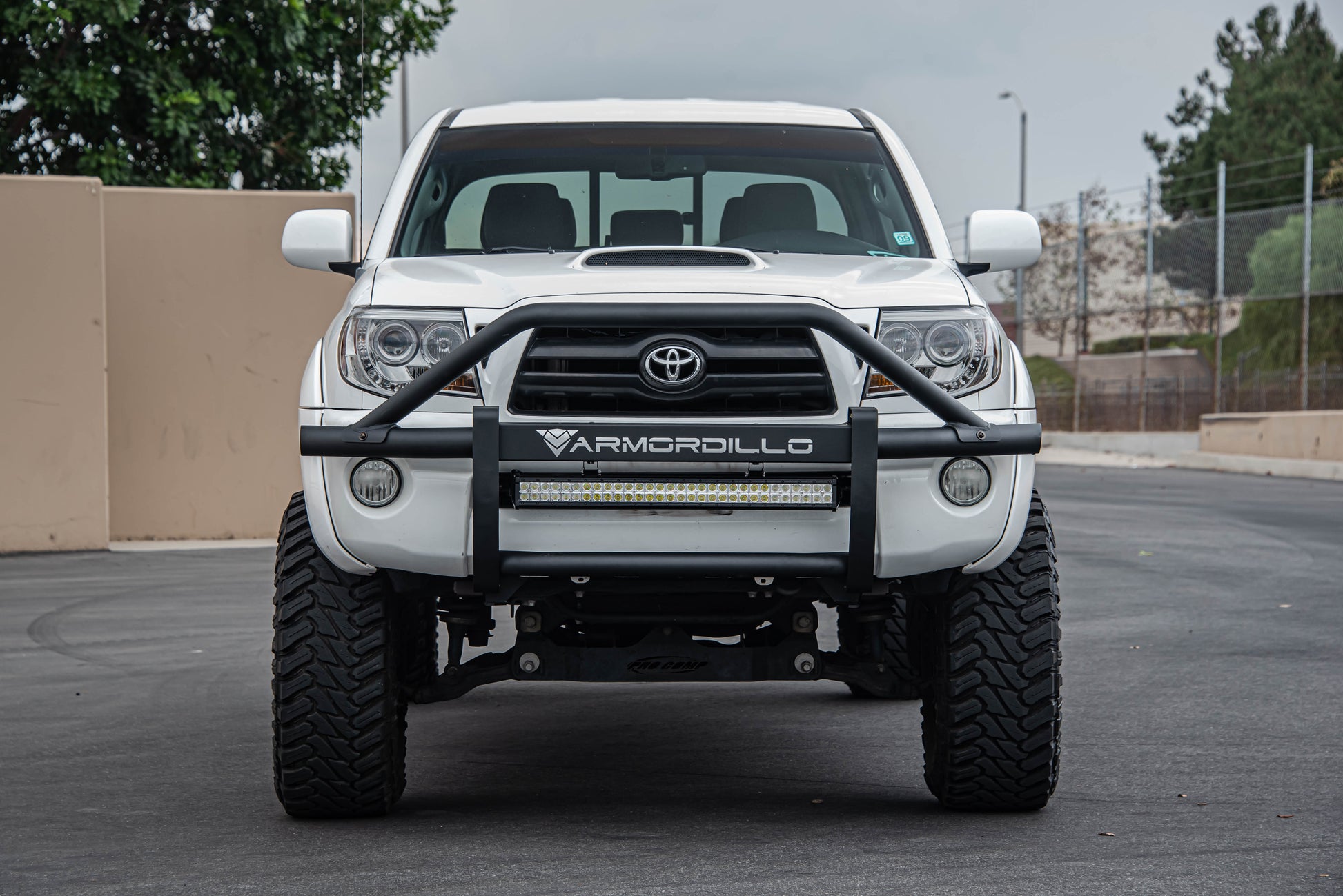 Armordillo 2005-2015 Toyota Tacoma AR Pre-Runner Guard - Matte Black - Armordillo USA by I3 Enterprise Inc. 