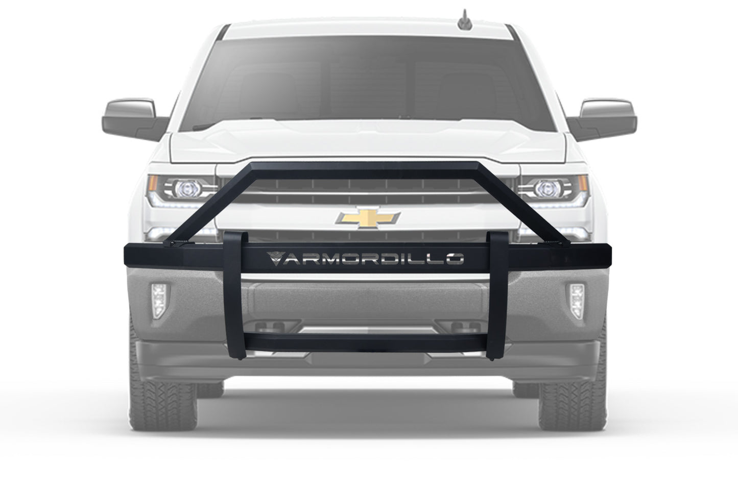 Armordillo 2014-2018 Chevy Silverado 1500 AR2 Pre-Runner Guard - Matte Black