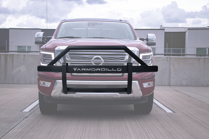 Armordillo 2017-2020 Nissan Titan（不包括。XD）AR2 Pre-Runner Guard - 哑光黑色