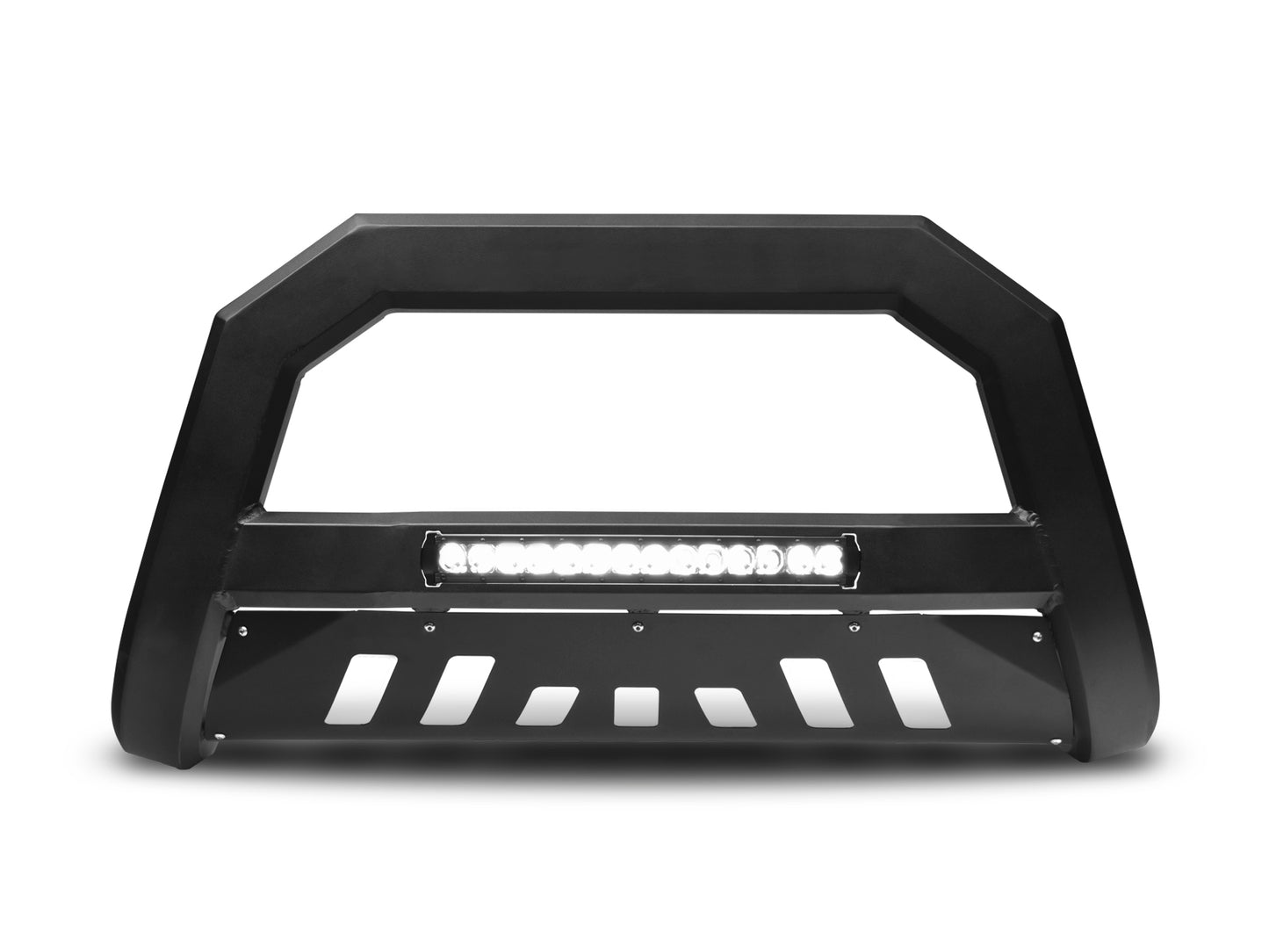 Armordillo 2006-2010 Ford Explorer AR Series Bull Bar w/ LED - Matte Black - Armordillo USA by I3 Enterprise Inc. 