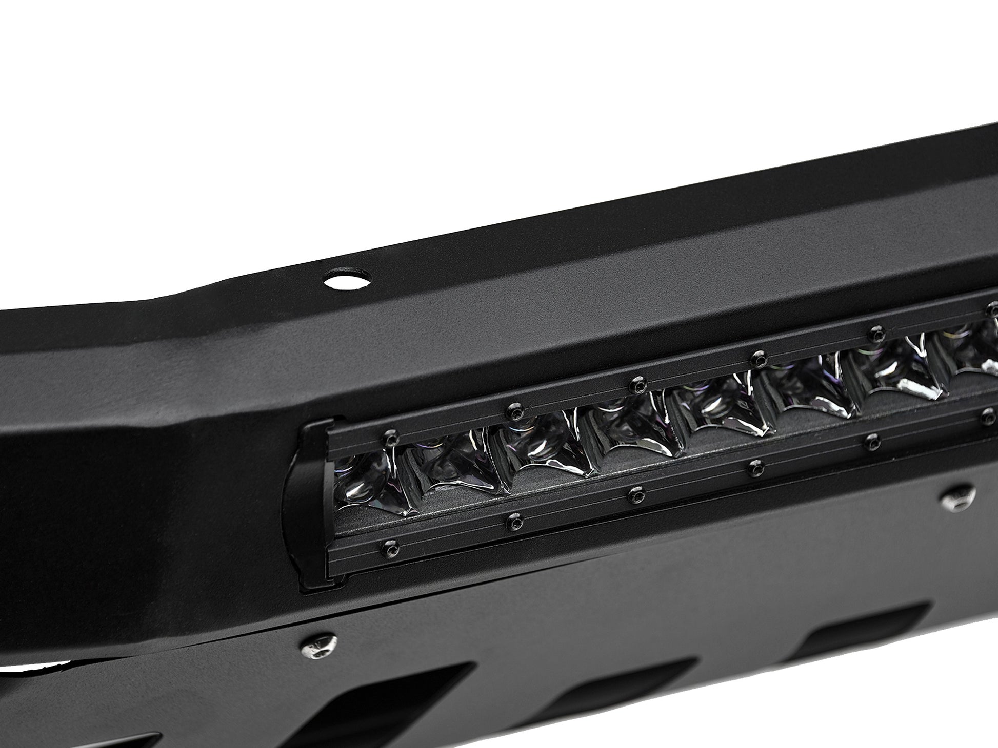 Armordillo 2006-2010 Ford Explorer AR Series Bull Bar w/ LED - Matte Black - Armordillo USA by I3 Enterprise Inc. 