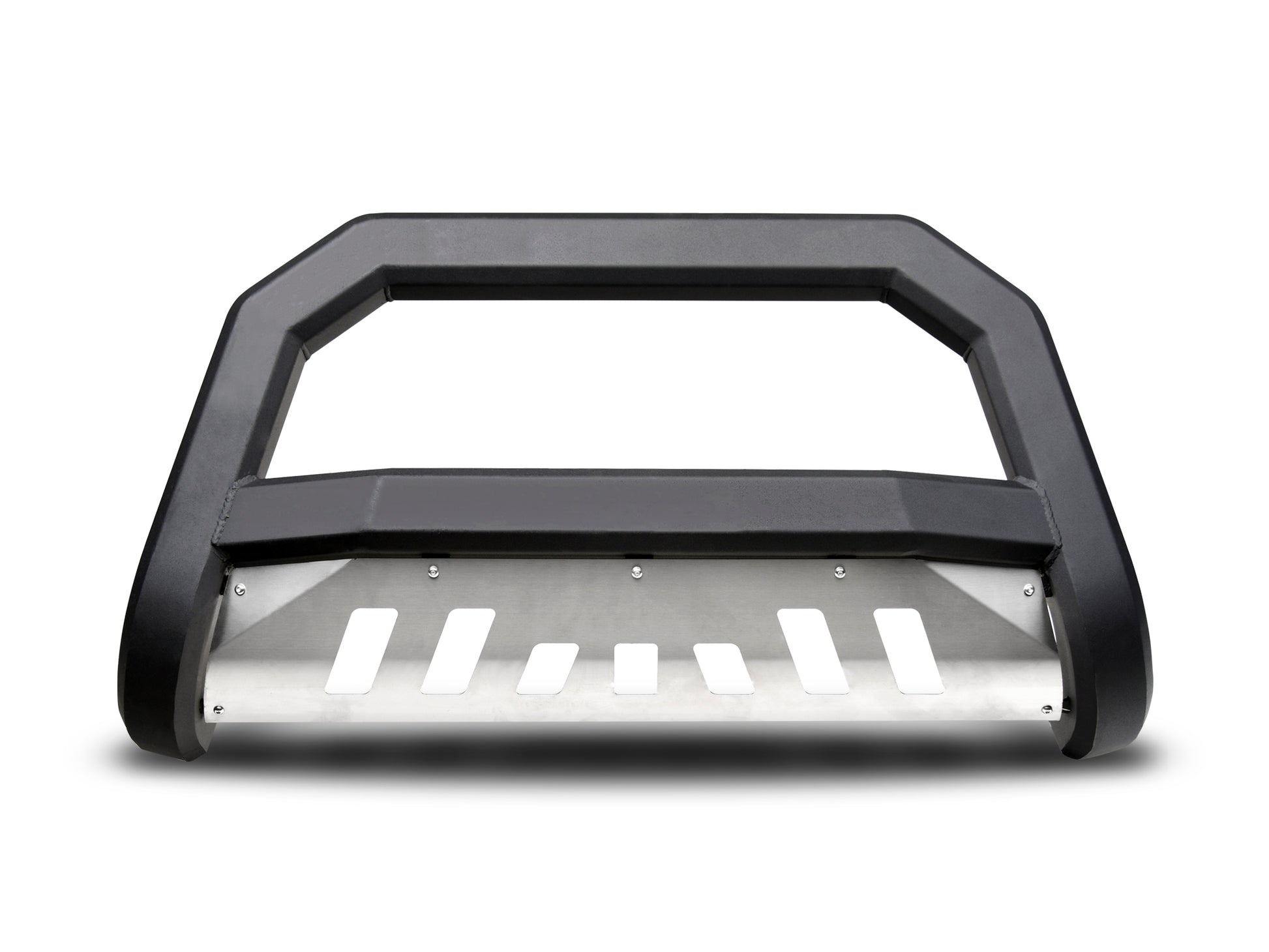 Armordillo 2005-2007 Jeep Grand Cherokee AR Series Bull Bar - Matte Black W/Aluminum Skid Plate - Armordillo USA by I3 Enterprise Inc. 