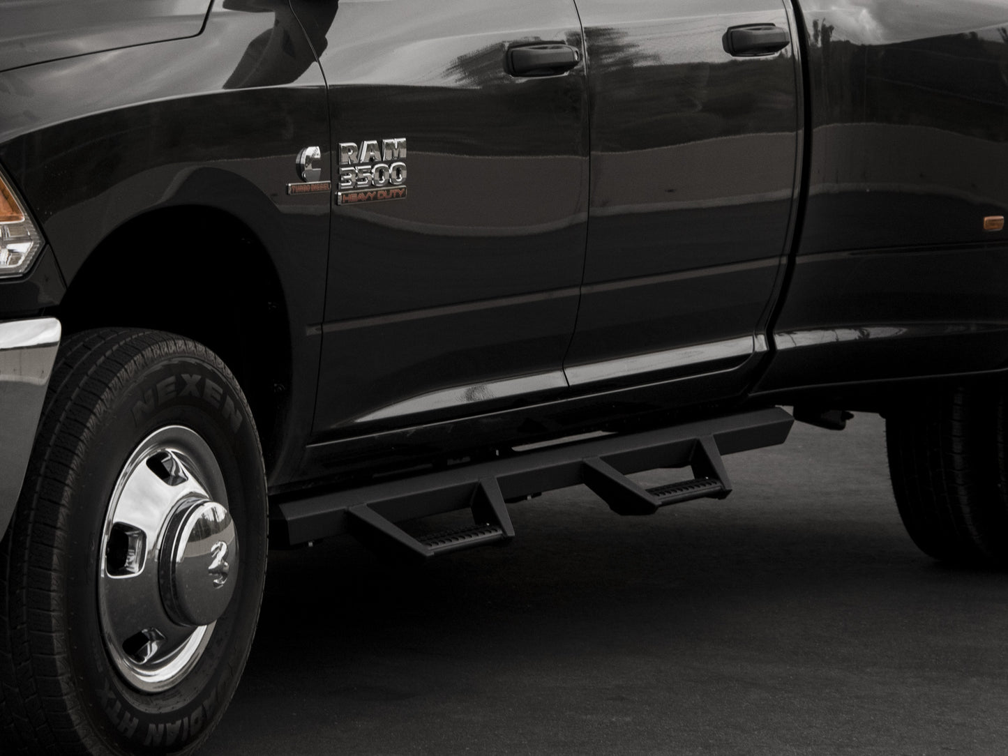 Armordillo 2015-2019 Chevy Colorado - Crew Cab AR Drop Step - Matte Black - Armordillo USA by I3 Enterprise Inc. 