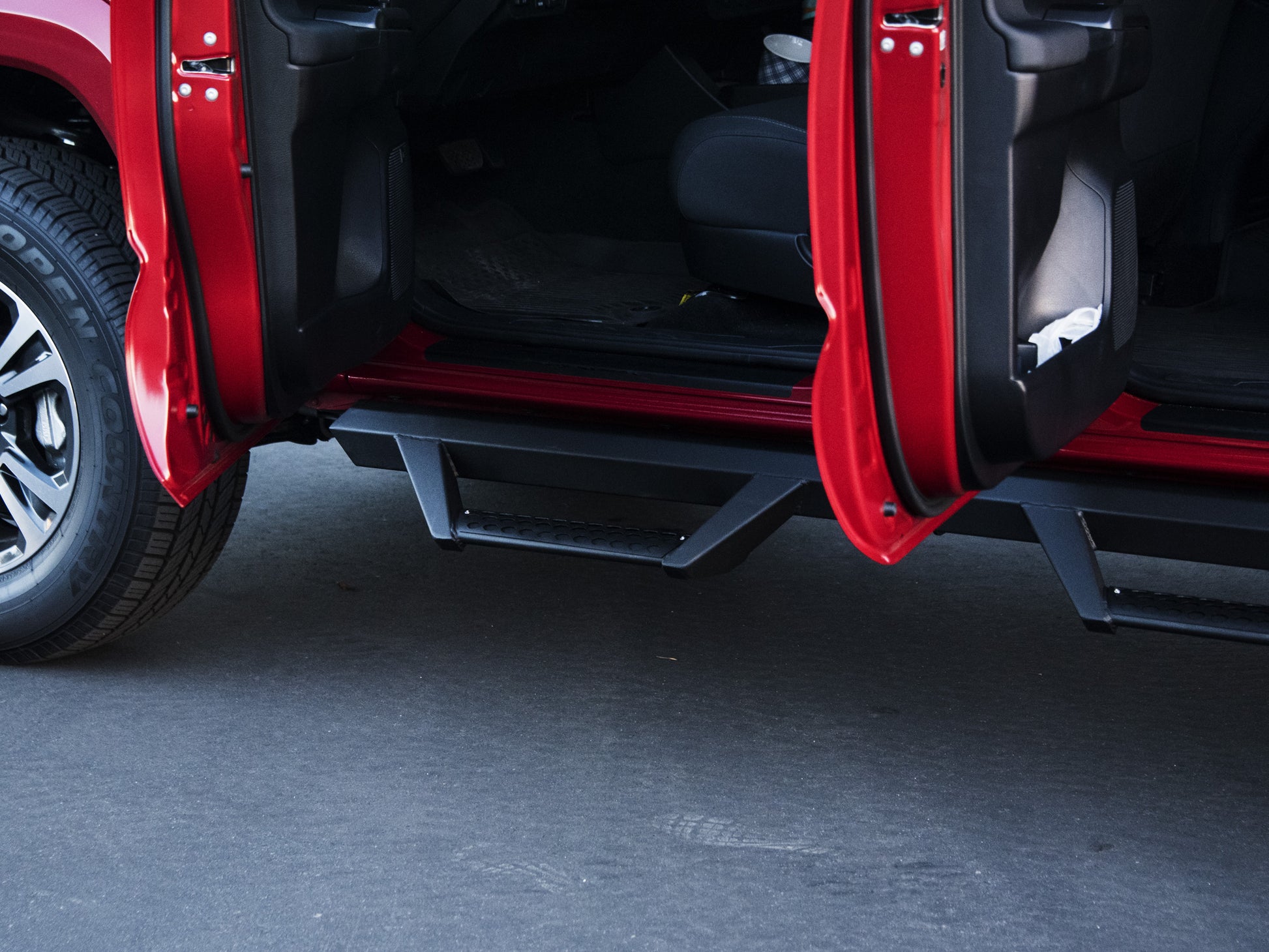 Armordillo 2005-2019 Toyota Tacoma - Double Cab AR Drop Step - Matte Black - Armordillo USA by I3 Enterprise Inc. 