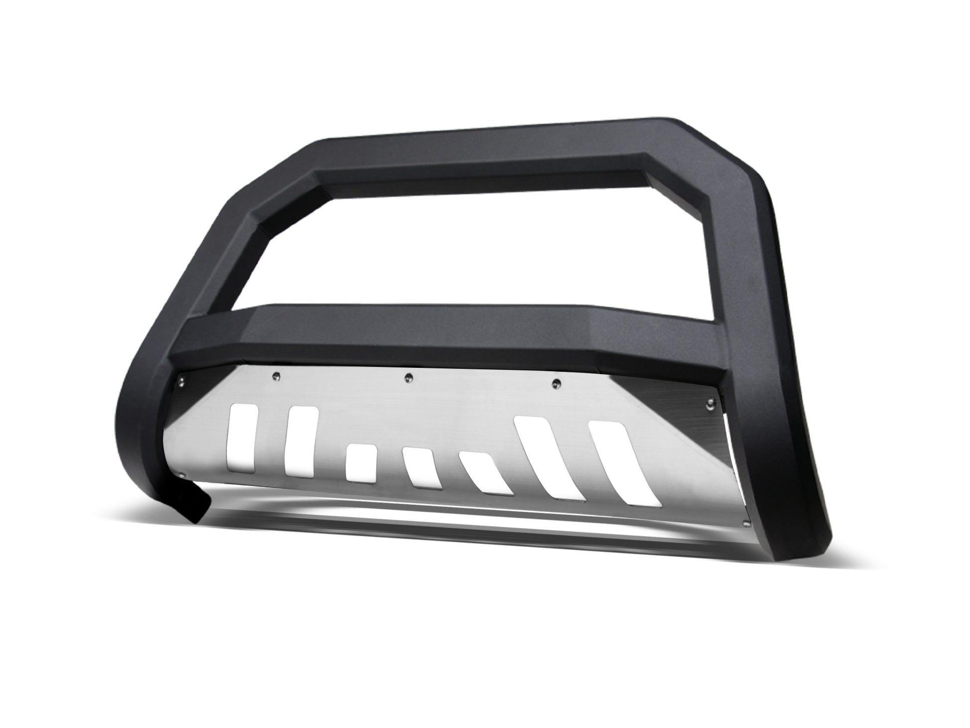 Armordillo 2005-2015 Toyota Tacoma AR Bull Bar - Matte Black W/Aluminum Skid Plate - Armordillo USA by I3 Enterprise Inc.